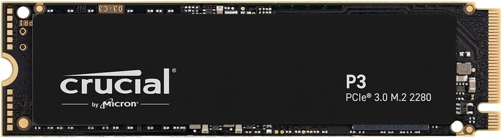 P3 1TB Pcie Gen3 3D NAND Nvme M.2 SSD, up to 3500Mb/S - CT1000P3SSD8