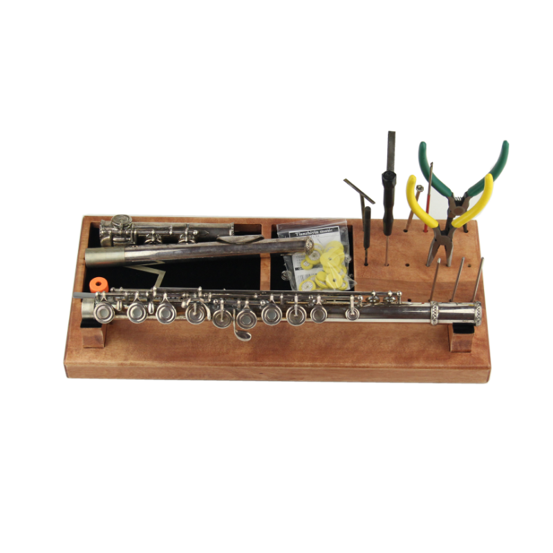 Mical Instrument Repair Tool Kit Part - Handmade Tool Storage Table Case ONLY