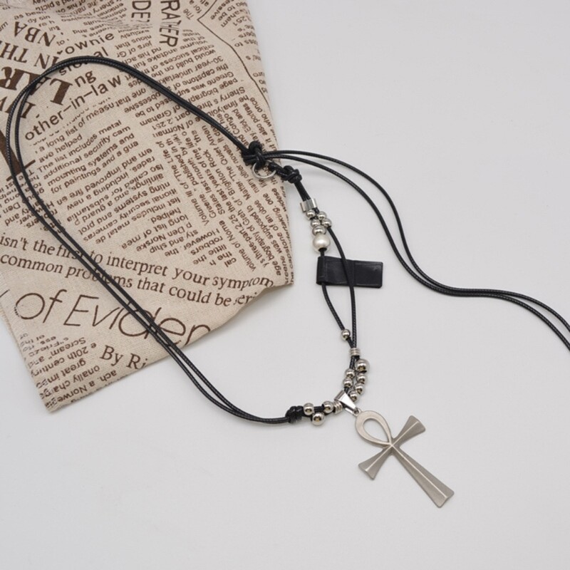 Fashion Clavicle Chain Jewelry Religious Cross Necklace For Men Women