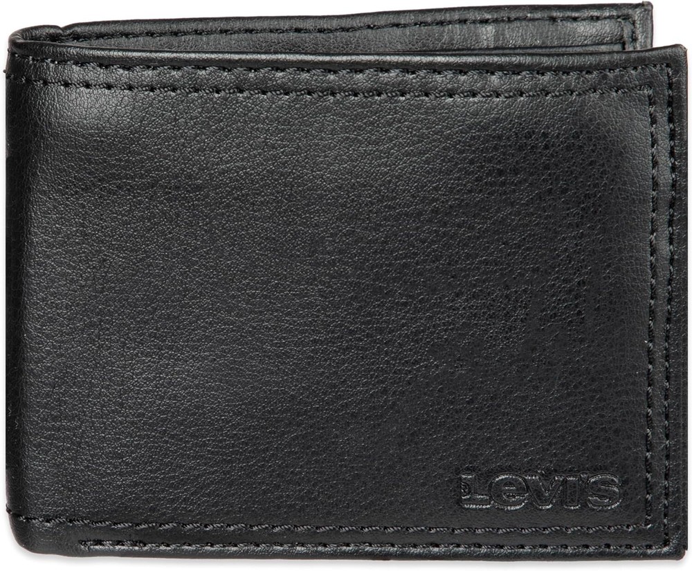 Sleek Men's Compact Bifold Wallet with Soft Touch Leather & Zipper Compartment
