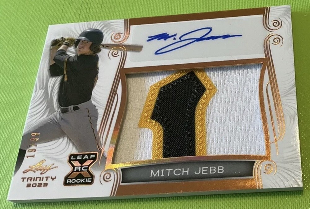 Pittsburgh Pirates Lot Patch 3 Rookie Autos Chandler Termarr Johnson 2 Cruz RC