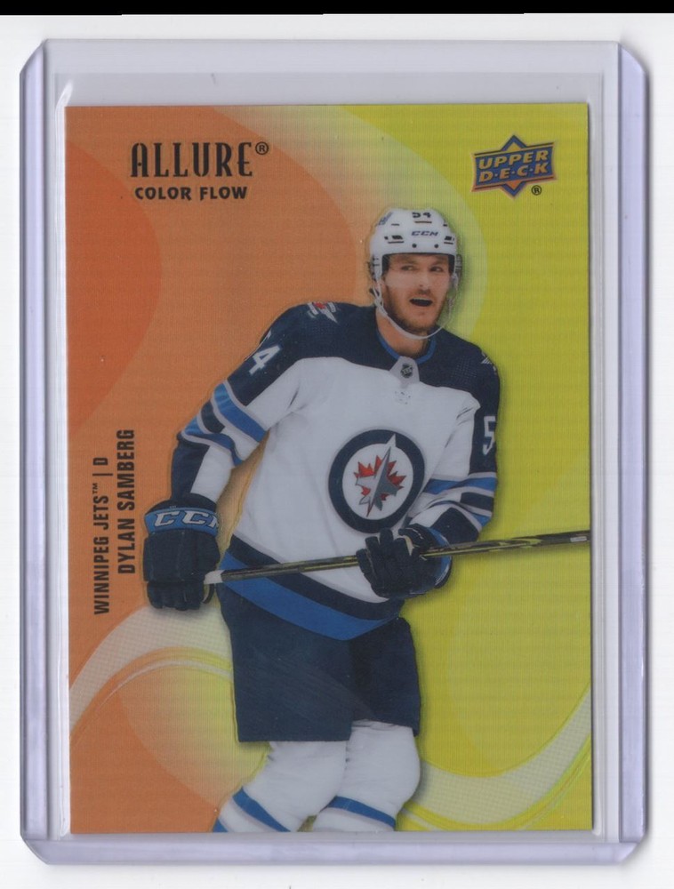 2022-23 Orange-Yellow Dylan Samberg Winnipeg Jets #SF-28