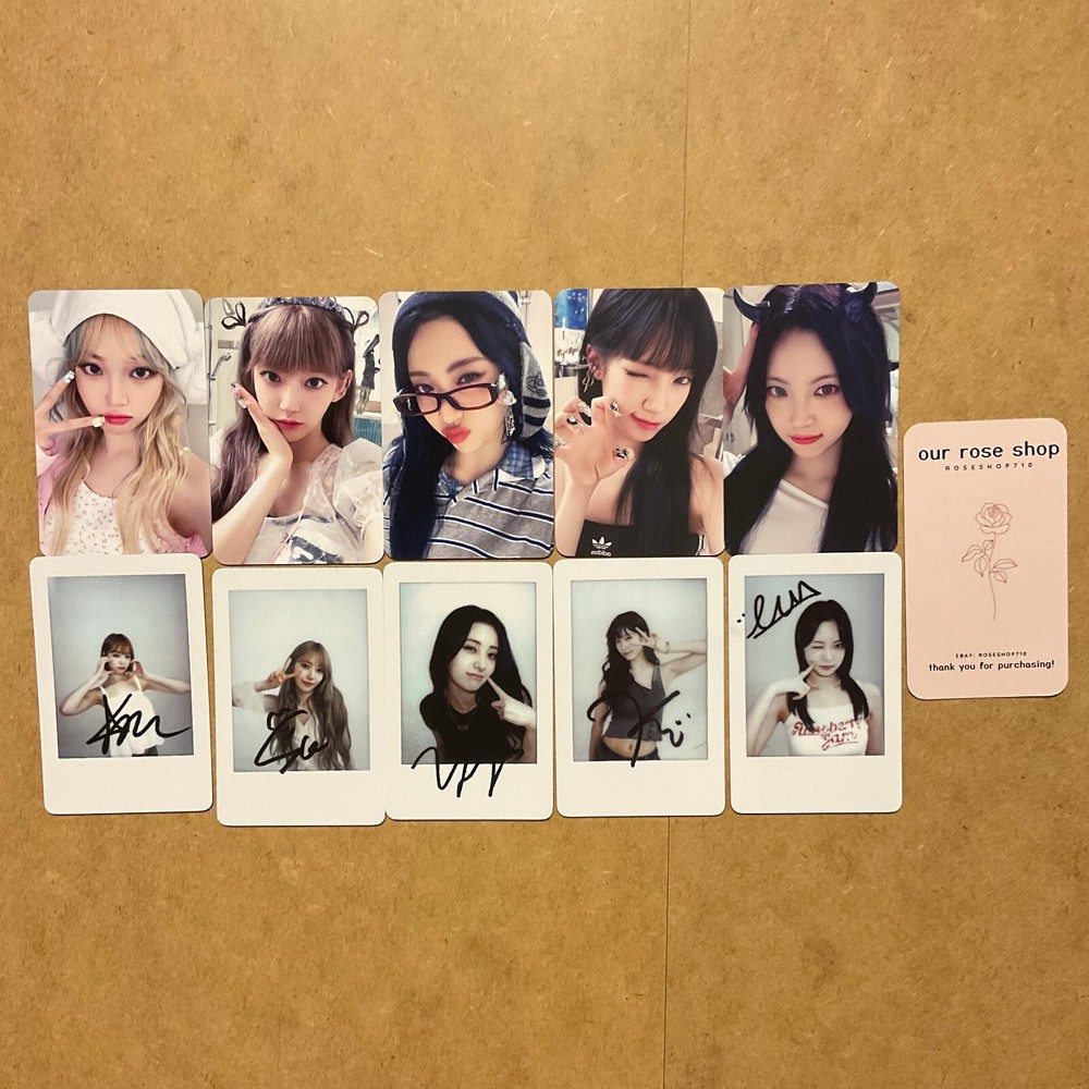 LE SSERAFIM Crazy Withmuu Official Lucky Draw LD Photocard **READ DESCRIPTION**