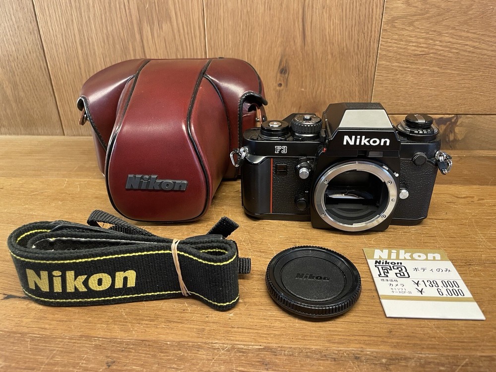 *Top Mint w/ Case* Nikon F3 Eye Level SLR 35mm Film Camera Body From Japan