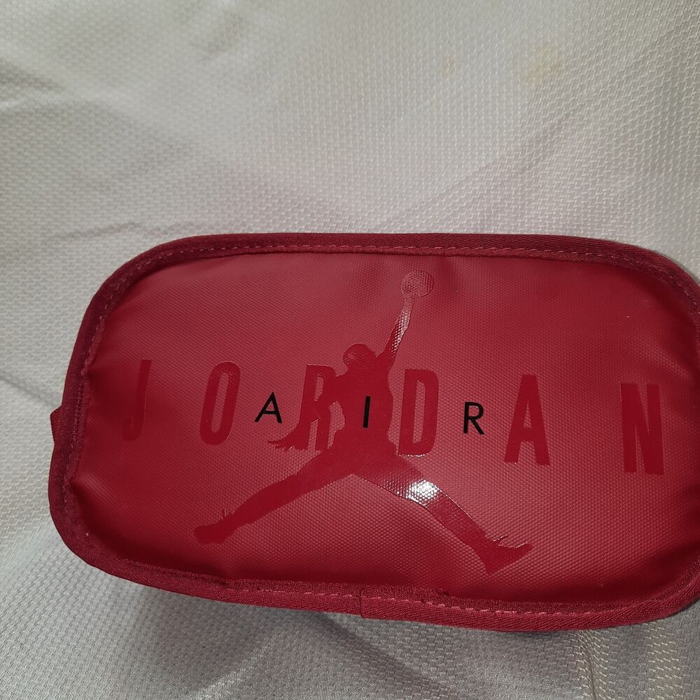 Nike Air Jordan Travel Bag Dopp Kit Clutch Bag Toiletries Bag Gym Red Jumpman