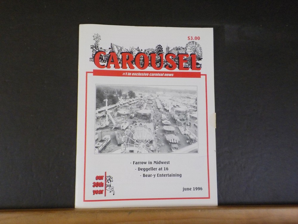 Carousel Vol 30 #6 June 1996 Farrow in Midwest Destructive Train Wreck F