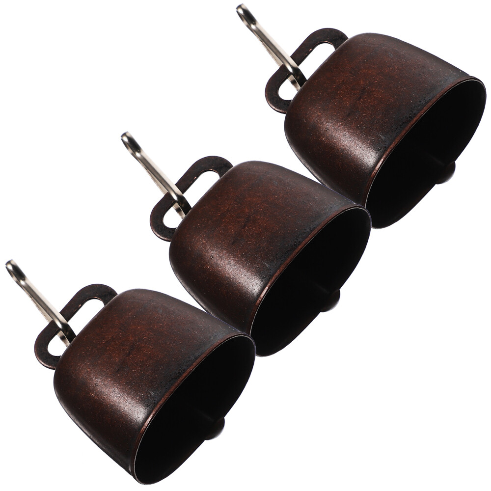 3 Sets Metal Anti-Lost Warning Bells for Pets Camping Hanging