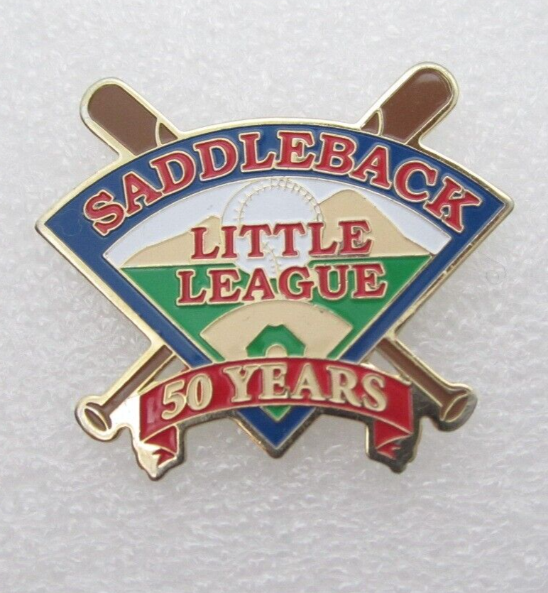Saddleback Little League California 50 Years Lapel Pin (C571)