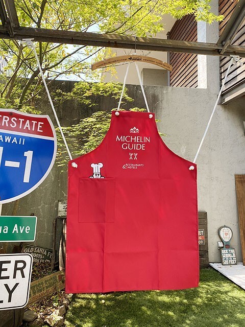 Michelin Red Guide 3-Star Premium Apron American Goods 6141