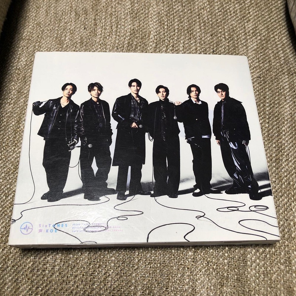 Instant Free Shipping SixTONES Voice Album First Specification Regular Edition-image