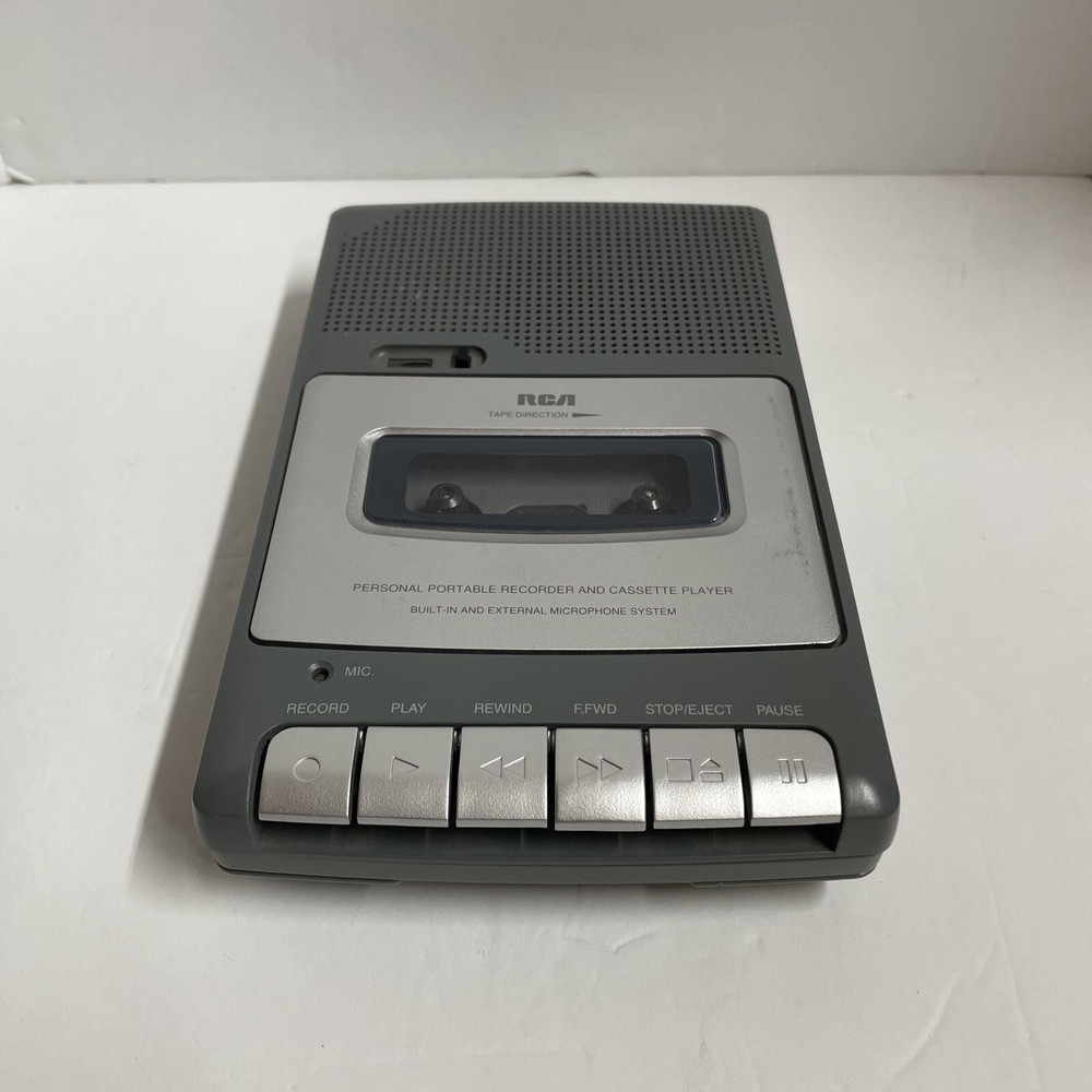 RCA RP3503-B Personal Portable Cassette Tape Recorder Player Tested