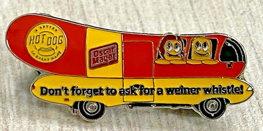 OSCAR MAYER WEINER MOBILE WEINER WHISTLE 1.5