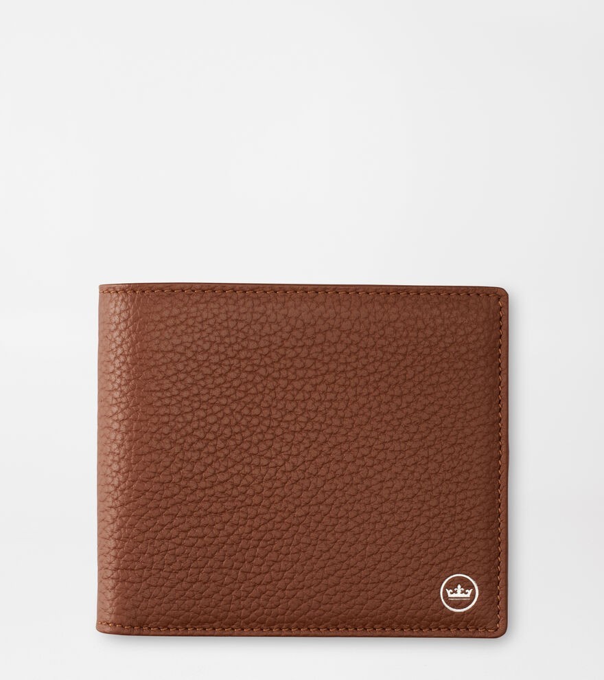 Peter Millar X Serapian Leather Billfold Wallet