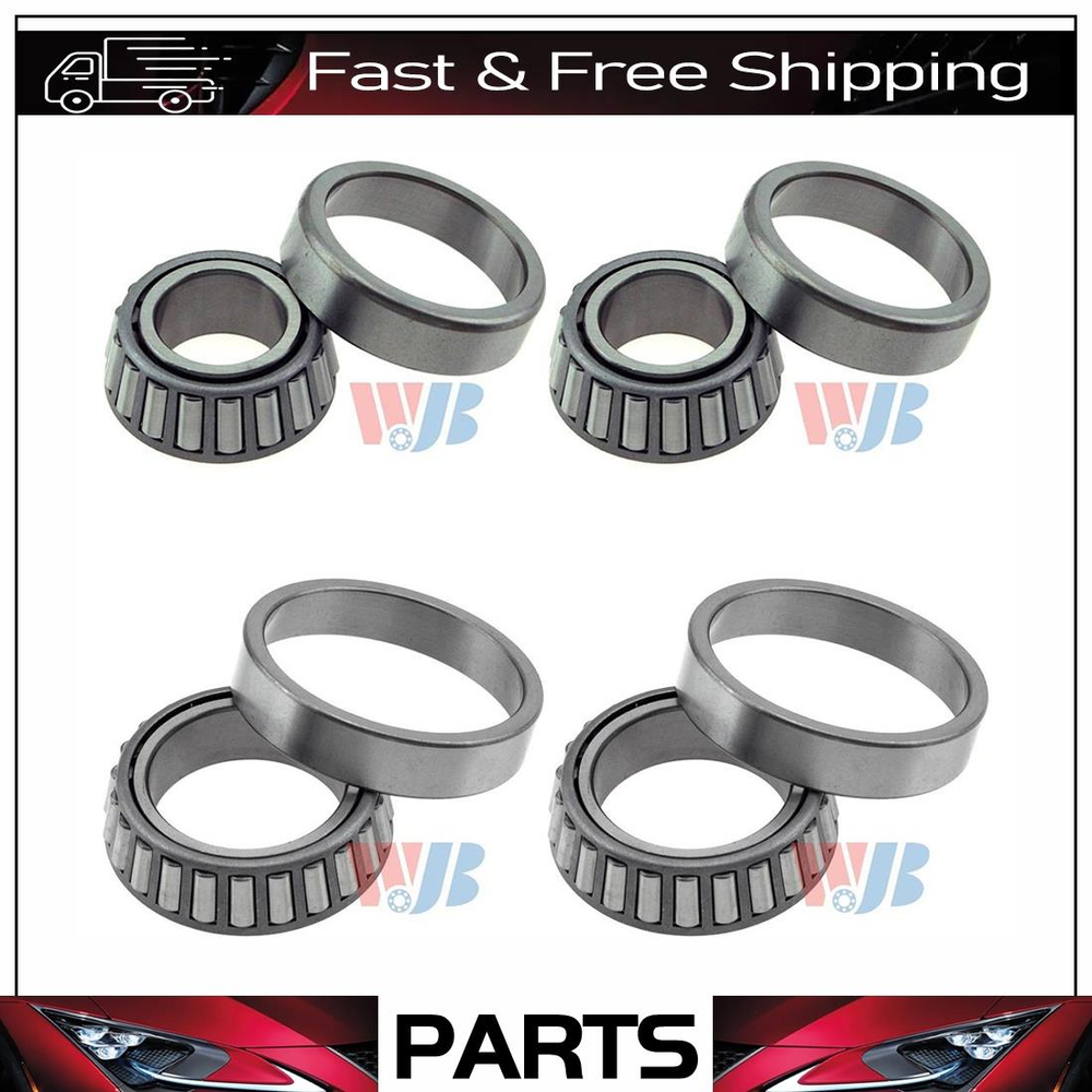 For 1980-1984 98 4X WJB Front Inner Front Outer Wheel Bearing and Race Set