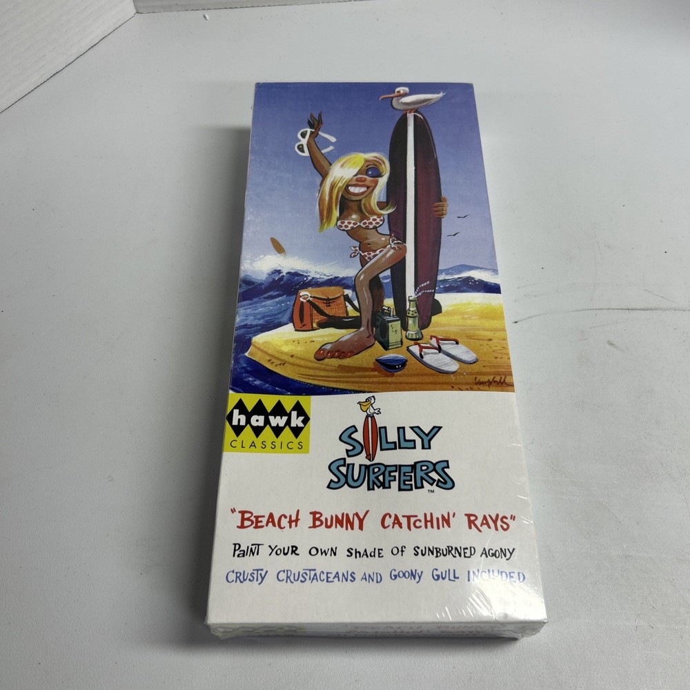 Hawk Classics Silly Surfers Beach Bunny Catchin Rays Model 16012 Sealed B17
