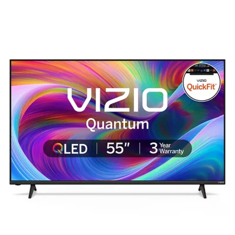 VIZIO 55-inch 4K QLED Smart TV with Quantum Color Technology  