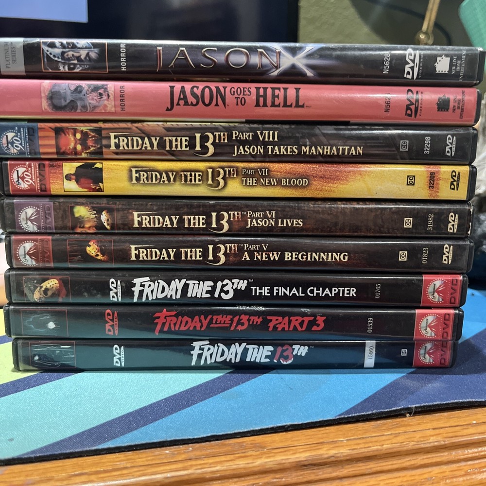 friday the 13th dvd Lot Friday