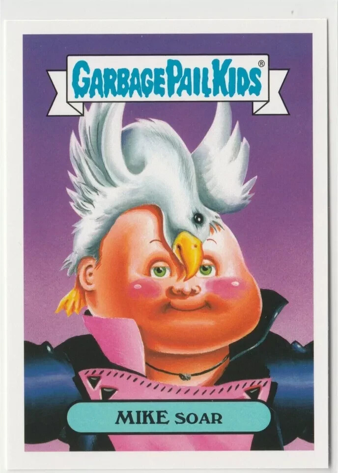Mike Soar 3b Garbage Pail Kids GPK 2018 We Hate the 80s Trading Card