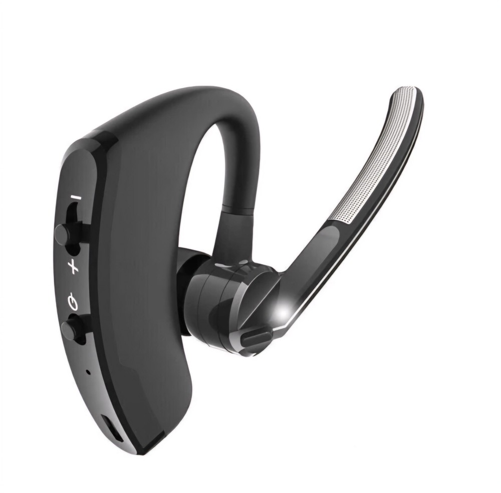 Trucker Wireless Headset Bluetooth 5.1 Earpiece Dual Mic Earbud Noise Cancelling