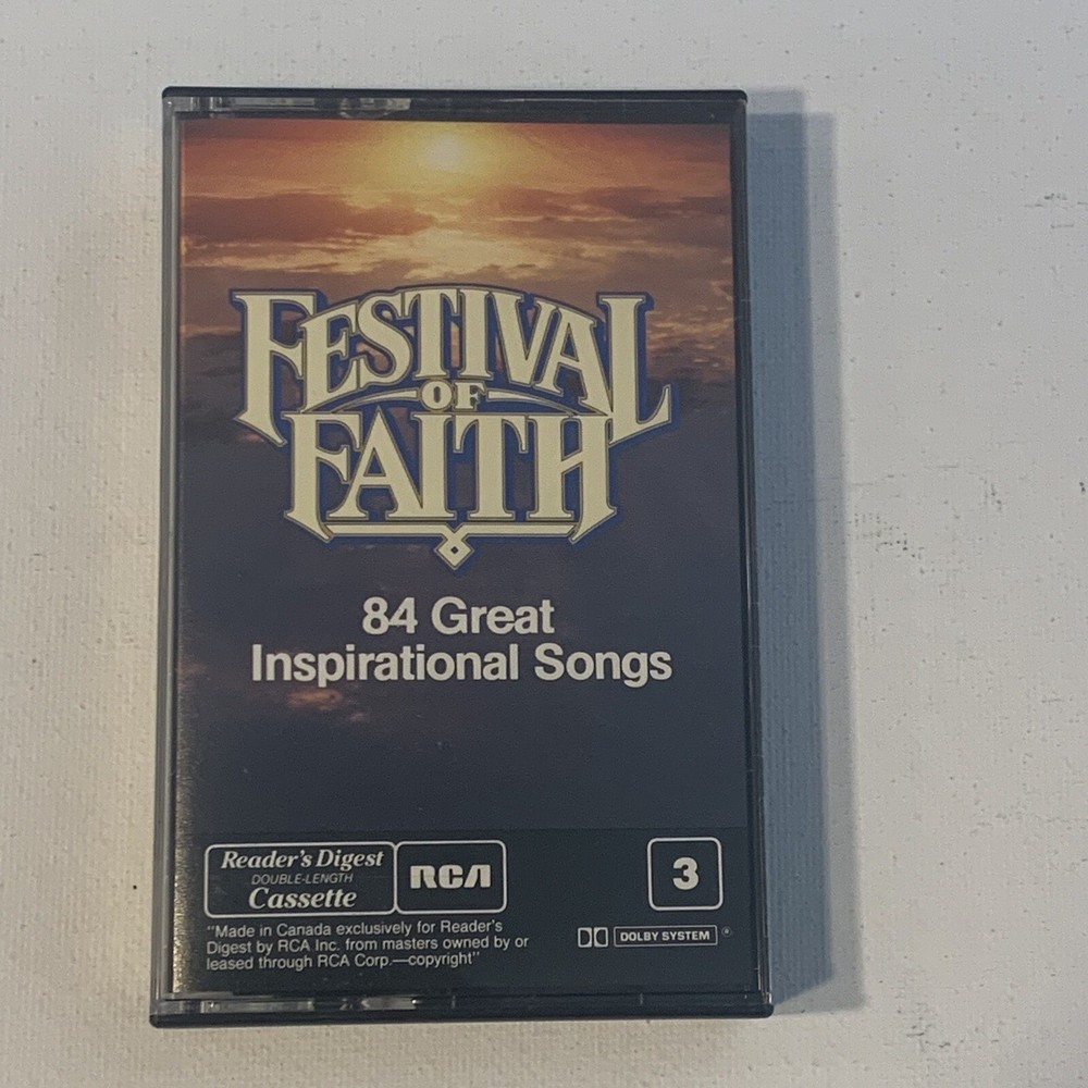 Festival Of Faith, 84 Inspirational Songs, ￼￼(Cassette)