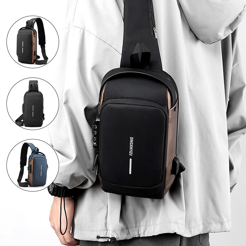 Anti-Theft Bike Bag with Password Lock for Outdoor Running Travel-image