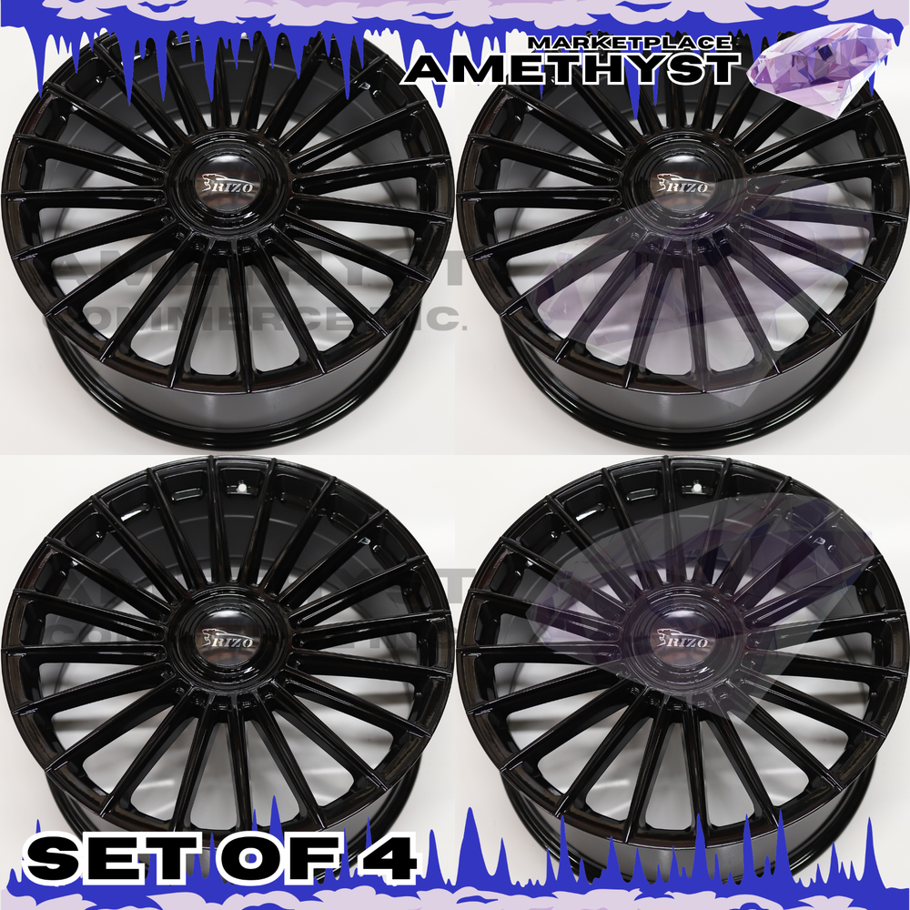 22x9.5J 5x120 22-Inch Wheels Rims Set of 4 New US Wheel