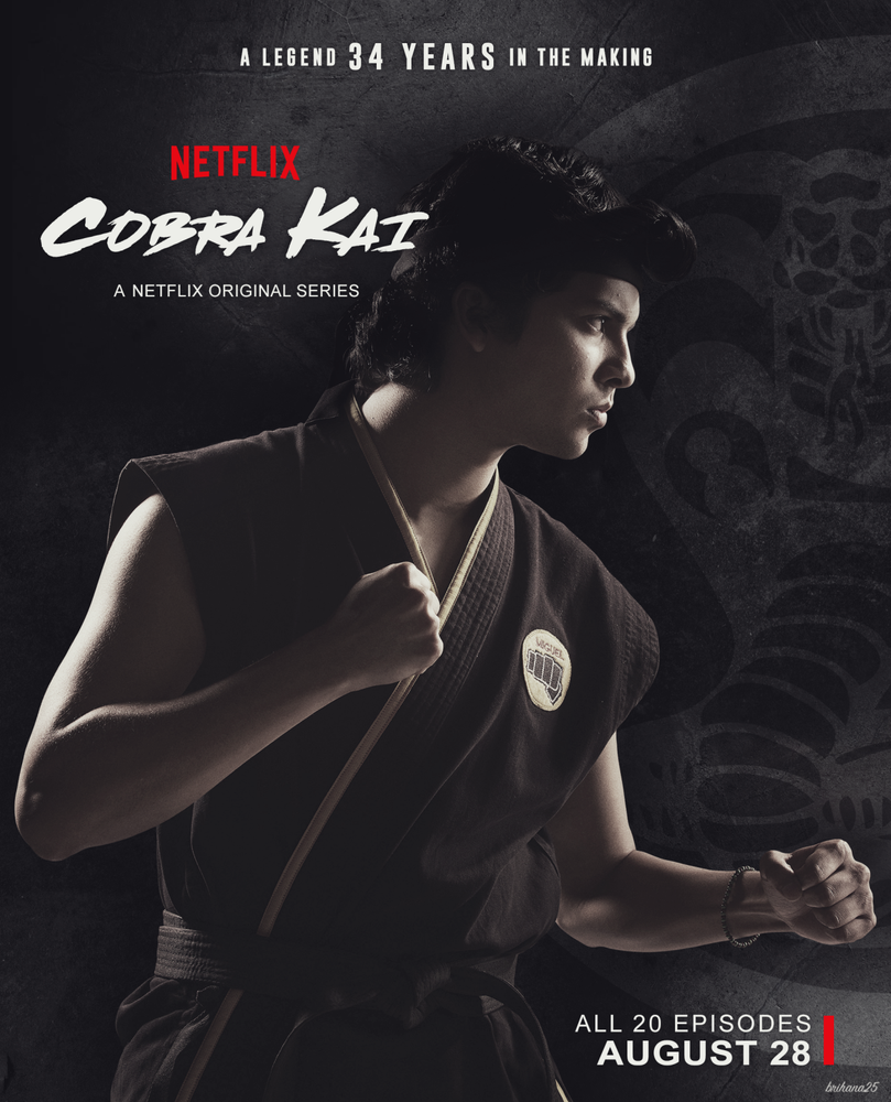 Cobra Kai set (1-4) Poster 2 Canvas Picture Art Movie Car Game Film
