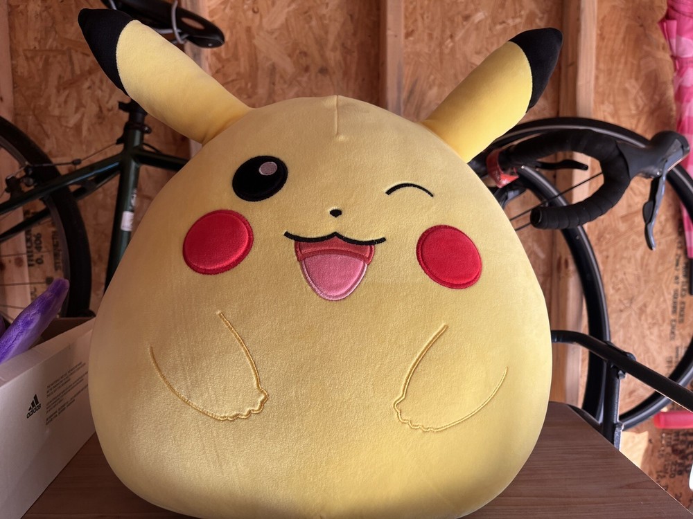Pokemon Squishmallow Winking Pikachu 14