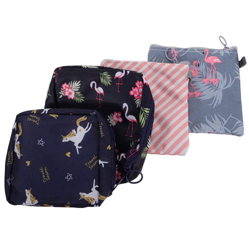 4Pcs Napkins Bag Bag Holder Menstrual Bags Napkin Bag Women