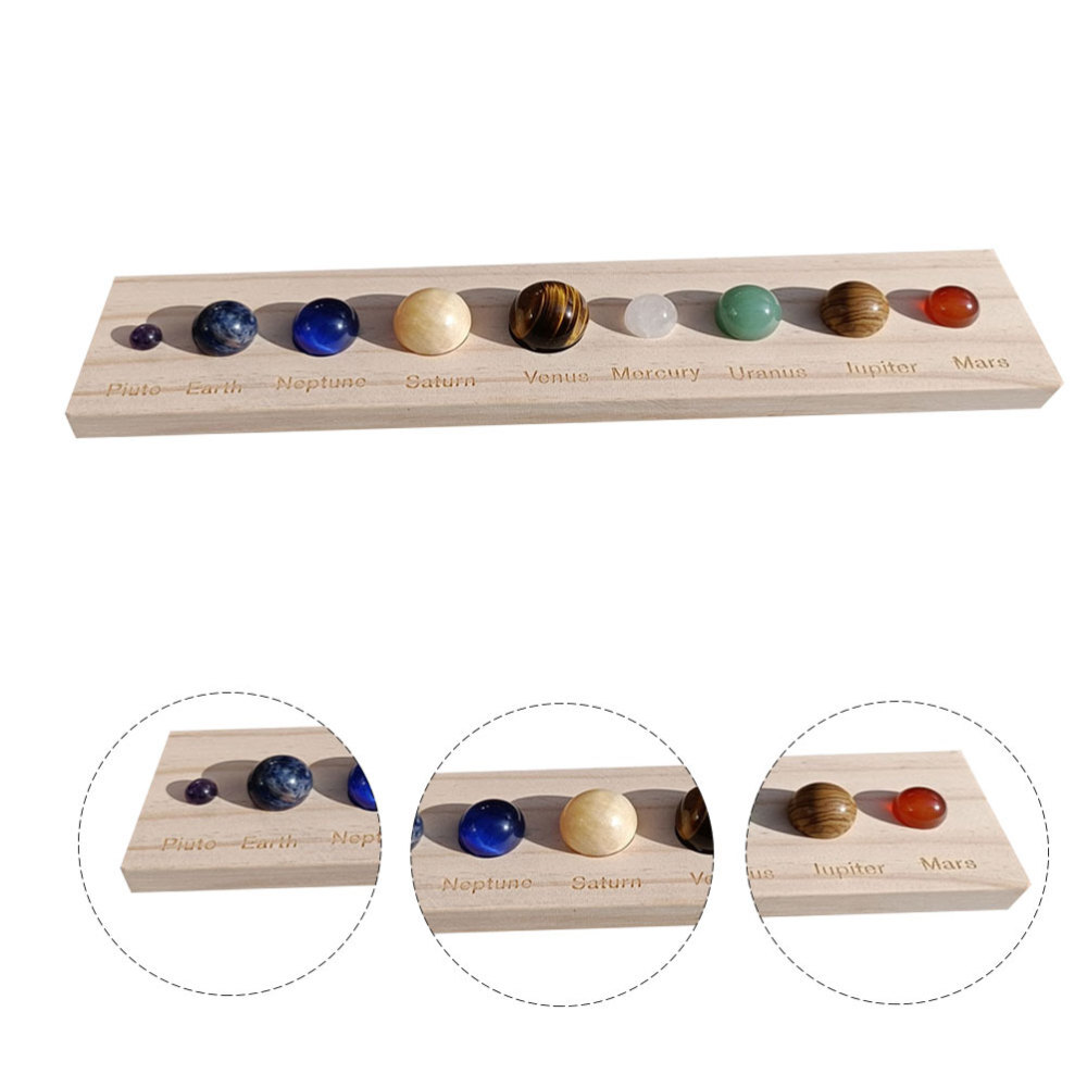 Chakra Stones Balls Desktop Crystal Ornament Crystals Gift Box