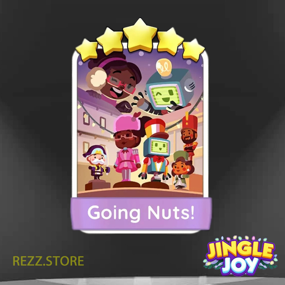 GOING NUTS! ⭐5 Mono_Go Stickers Fast Delivery ONLINE NOW