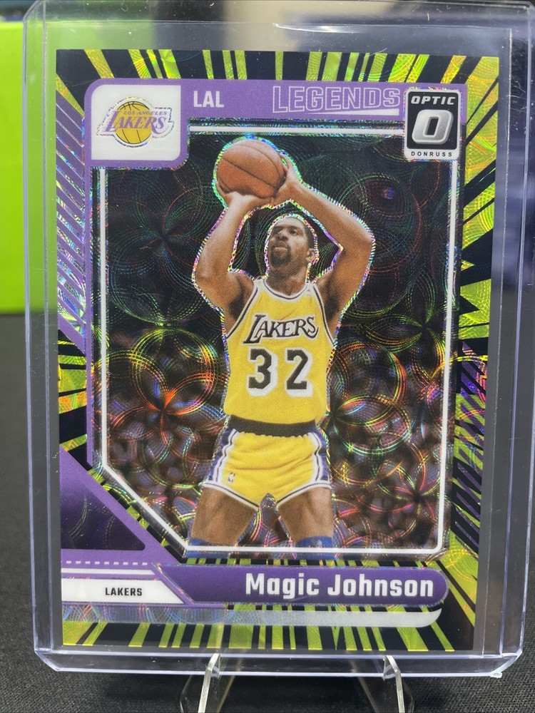 2024-25 Panini Donruss Optic Magic Johnson #239 Electricity Scope /75
