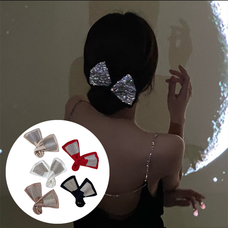 シャイニーマルコヘッド レイジーマジックプレート ヘアデバイスバンド ツイストクリップ 蝶結び ヘアリング