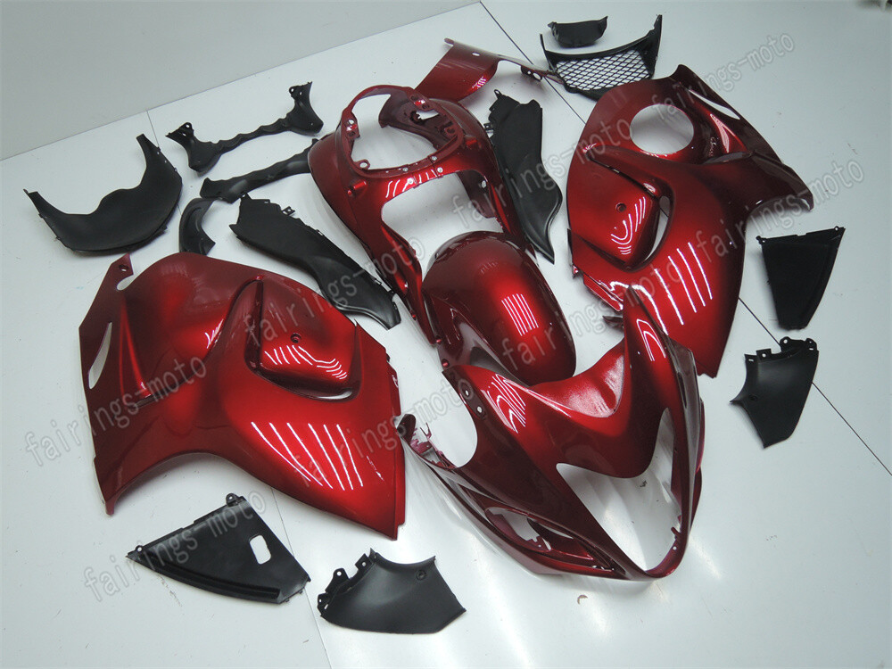 2008-2020 GSX-R 1300 Pearl Red ABS Fairing Kit Mold a60