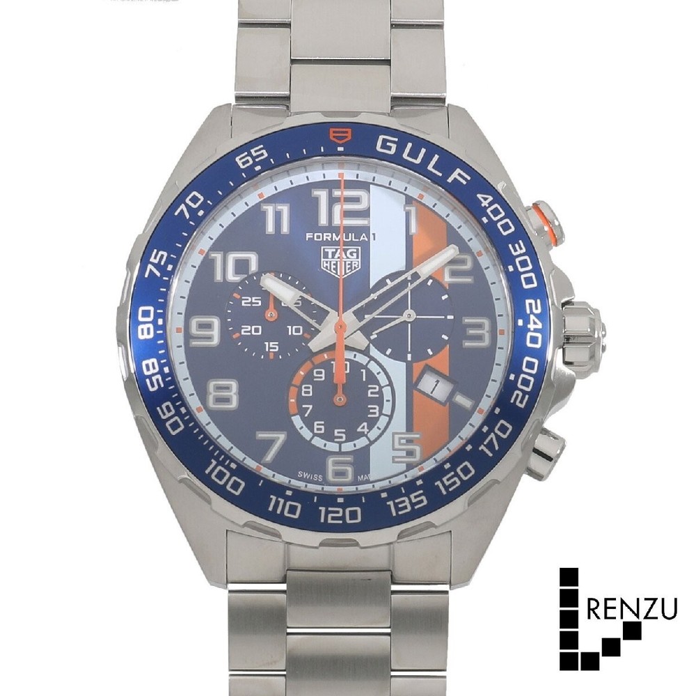 TAG Heuer Formula 1 Gulf Chronograph Blue Multicolor CAZ Special Edition Watch