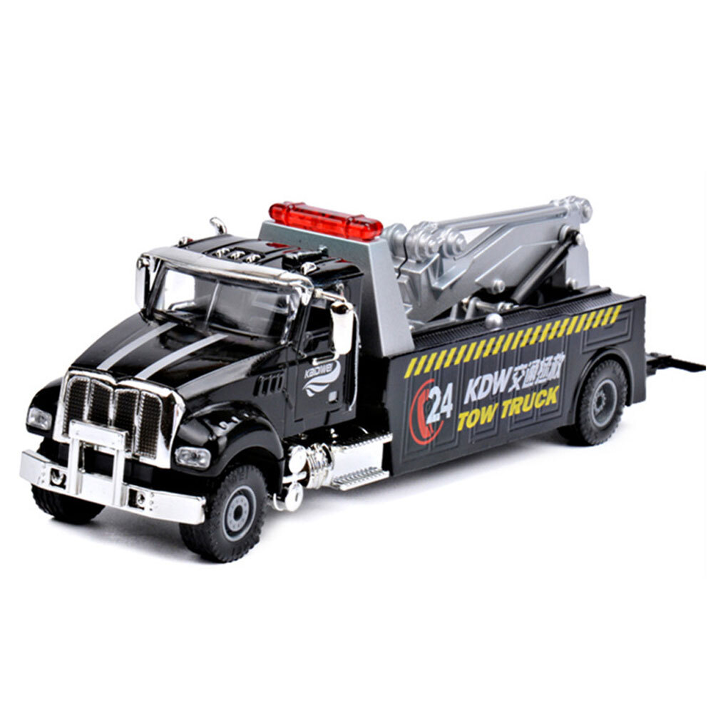 Tow Truck Trailer 1:50 Diecast Model Vehicle Metal Toy Car Gifts for Kids Adults