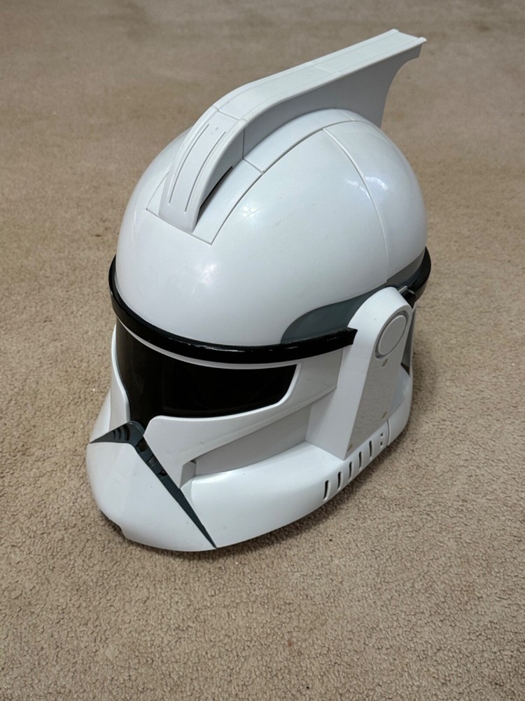 Star Wars Hasbro 2008 Clone Trooper Helmet Talking WORKING See Video