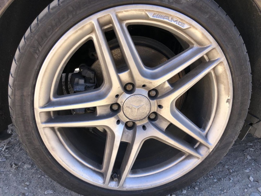 2008-2015 MERCEDES BENZ C250 18x8.5 REAR AMG 10 Spoke Silver Alloy Wheel Rim 920