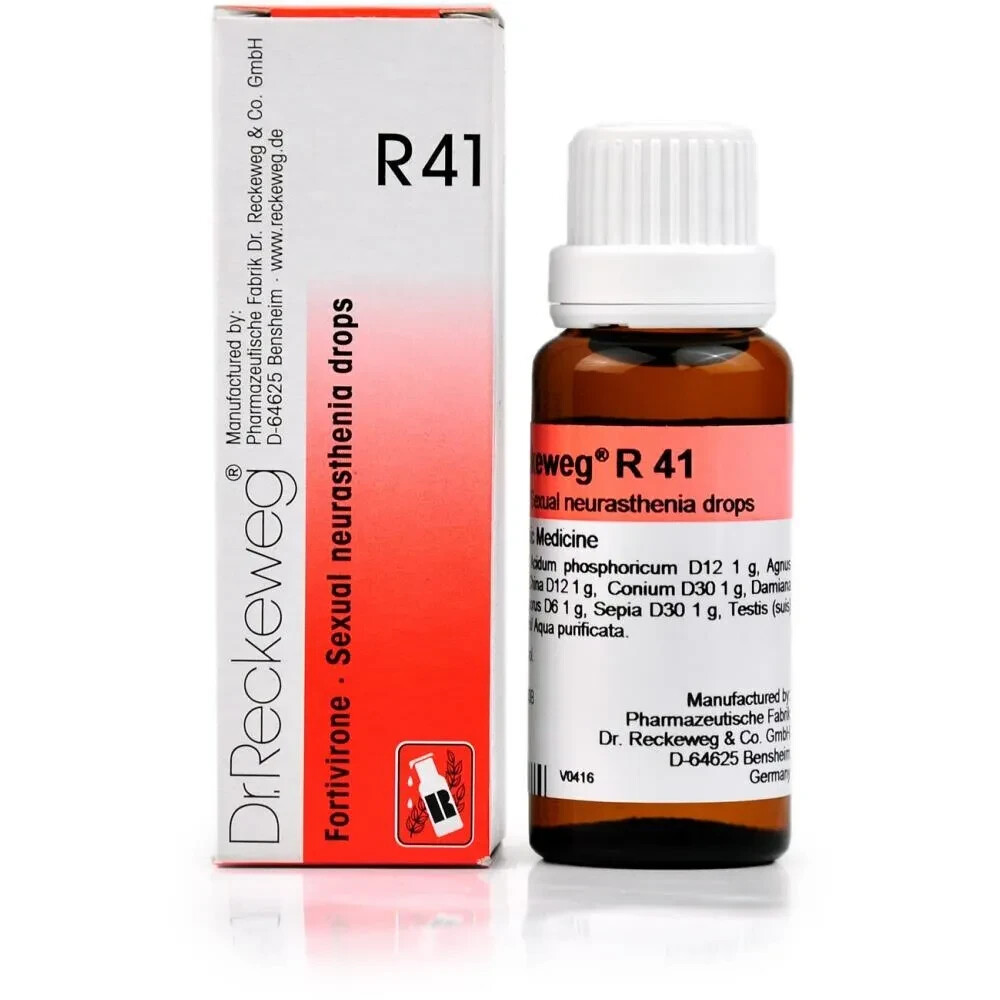 3 X Pack R41 Drops Dr Reckeweg Pack Germany OTC Homeopathic 22ml Drops FREE SHIP