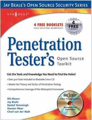 Penetration Tester's: Open Source Toolkit - Paperback, by Long Johnny - Good
