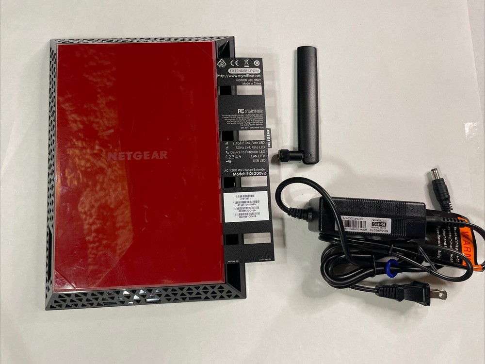 Netgear  EX6200 Desktop Dual Band Wi-Fi Range Extender - No Cables 1 Antenna