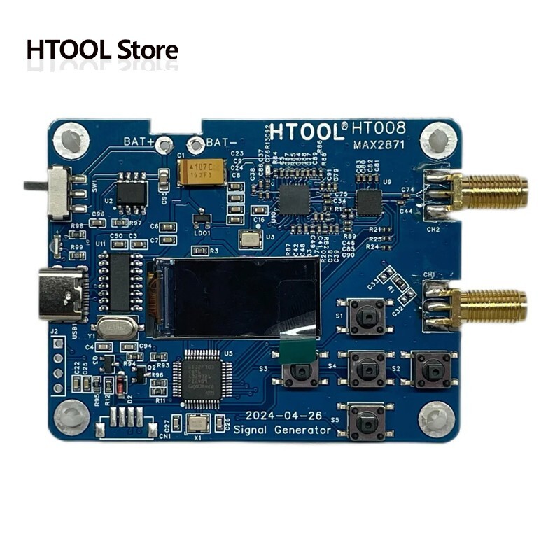 Signal Generator 23.5-6000Mhz RF Frequency Generator Serial control MAX2871