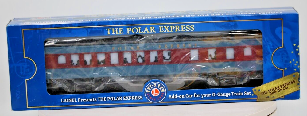 NIP Lionel O Scale Polar Express Diner Car with Lighted Interior 6-25134