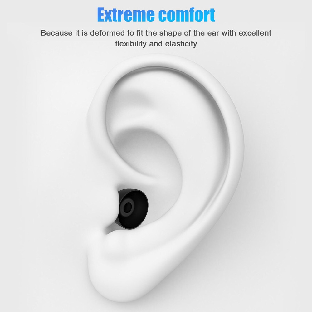 6X L/S Soft Silicone Ear Tips for Samsung Galaxy Buds 2 Replacement Earbuds