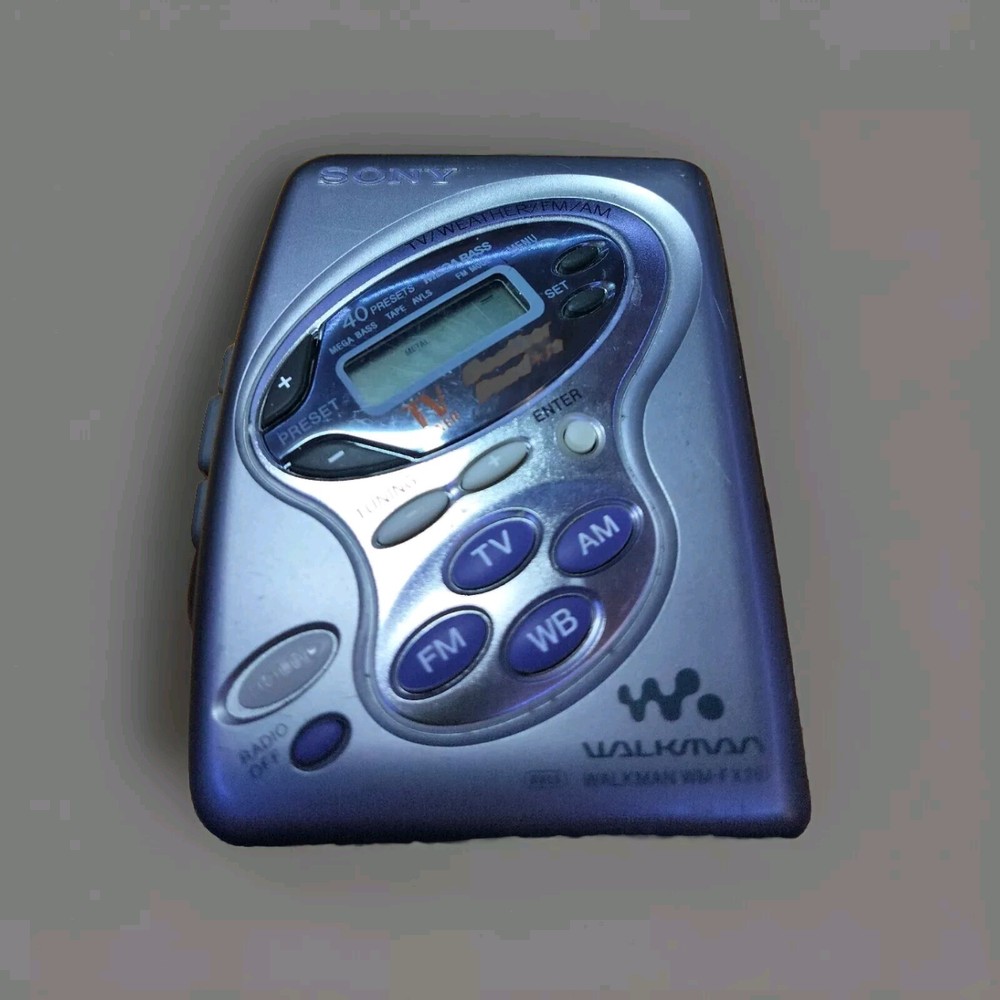 Sony Walkman Cassette Player Work Great. Just Need Headphones.