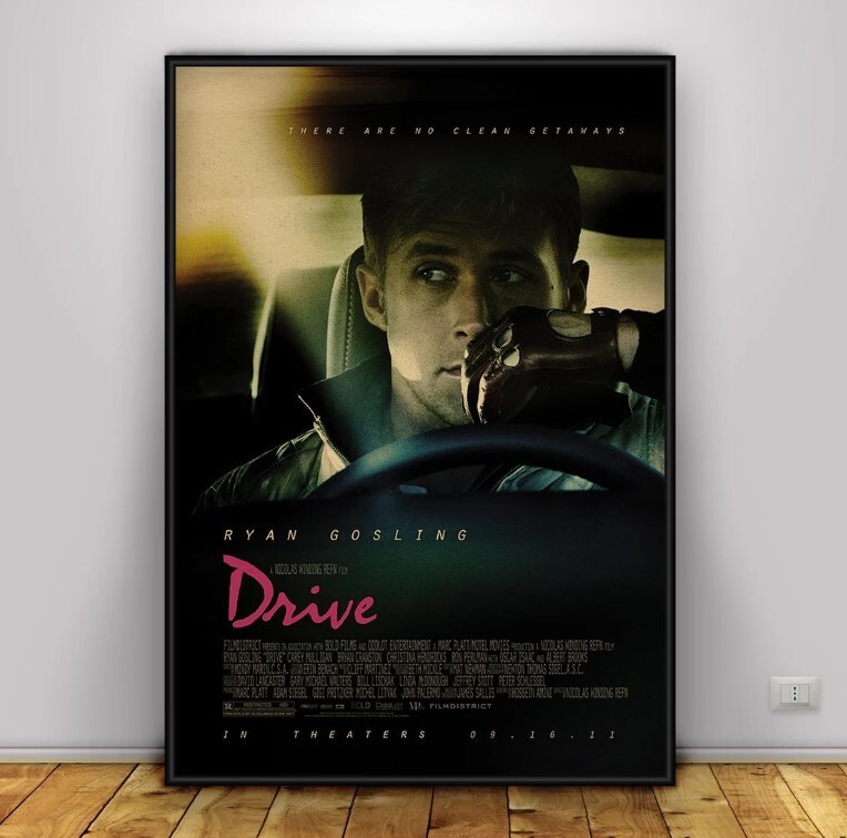 Drive Poster | Wall Art | Wall Prints | Home Decor | Kraft Paper Print 1