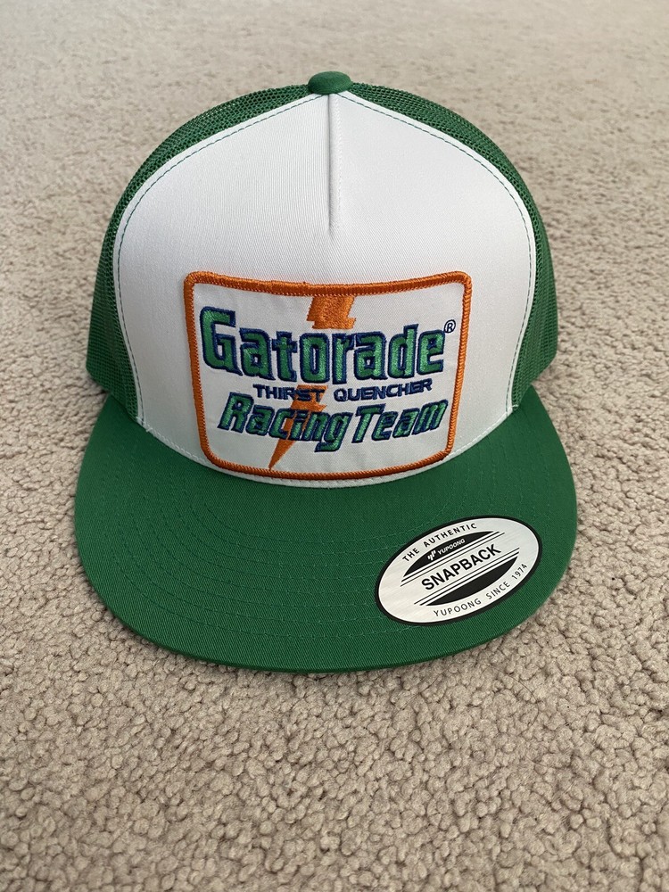 Gatorade Racing Throwback NASCAR Hat, Yupoong 6006 Snap-back.  New With Tags!