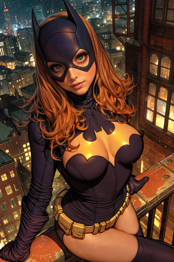 BATGIRL I Fine Art Print 13x19 Limited Edition 1/30 DC Batman