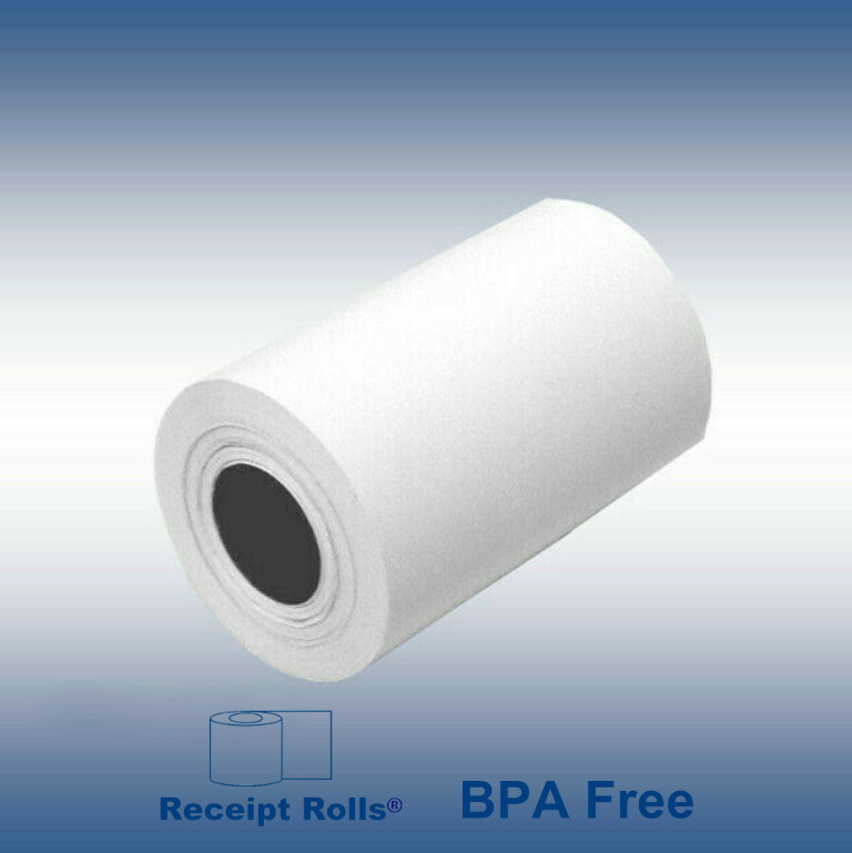 Nurit 8000 BPA-Free Thermal Paper Rolls 2.25 x 50 Feet 50 Rolls per Case-image