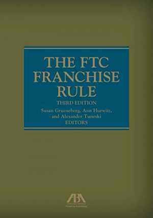 The FTC Franchise Rule, Third - Paperback, by Susan Grueneberg - Acceptable
